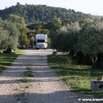Mit dem Wohnmobil in der Drôme Provençale - Übernachten mitten im Olivenhain Mit dem Wohnmobil in der Drôme Provencale