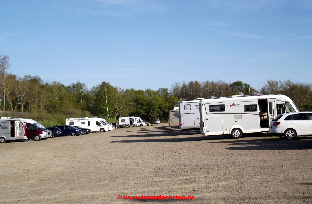 Råå Marina mit dem Wohnmobil