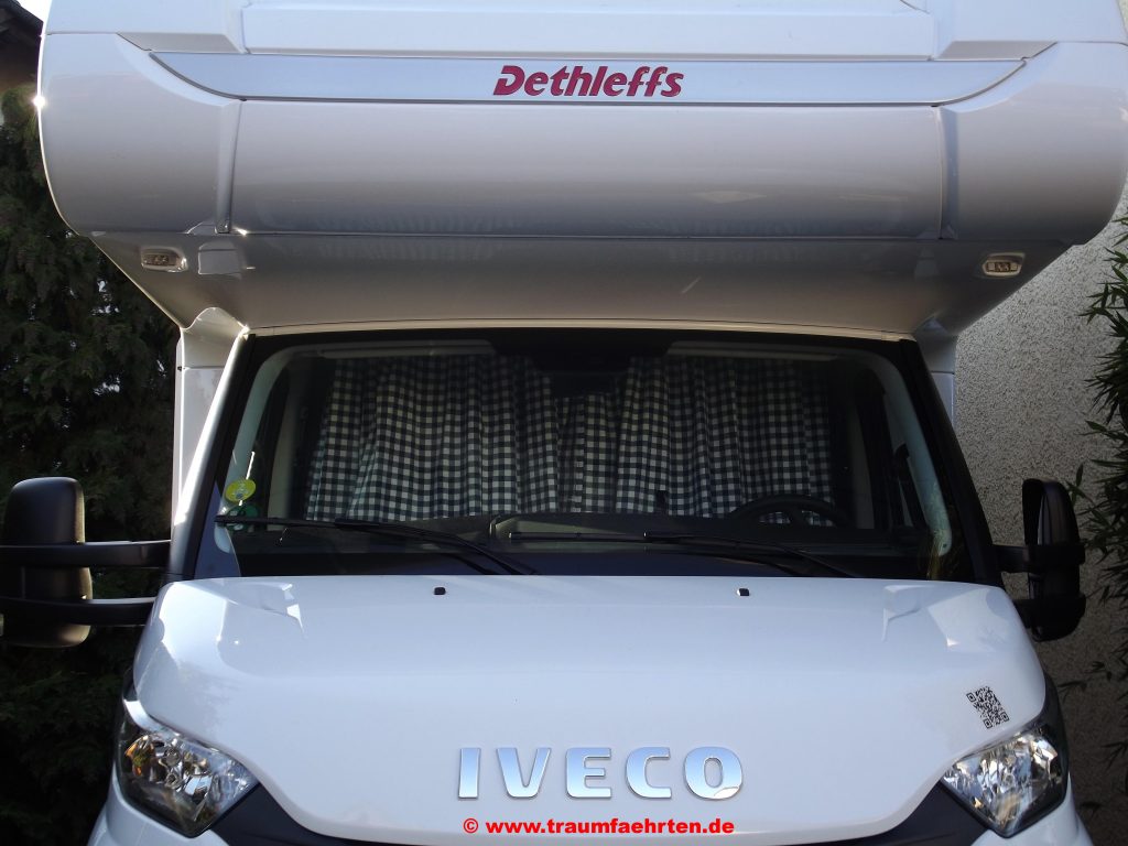 Fahrerhausverdunklung für Iveco Daily - Einfach selbst gemacht