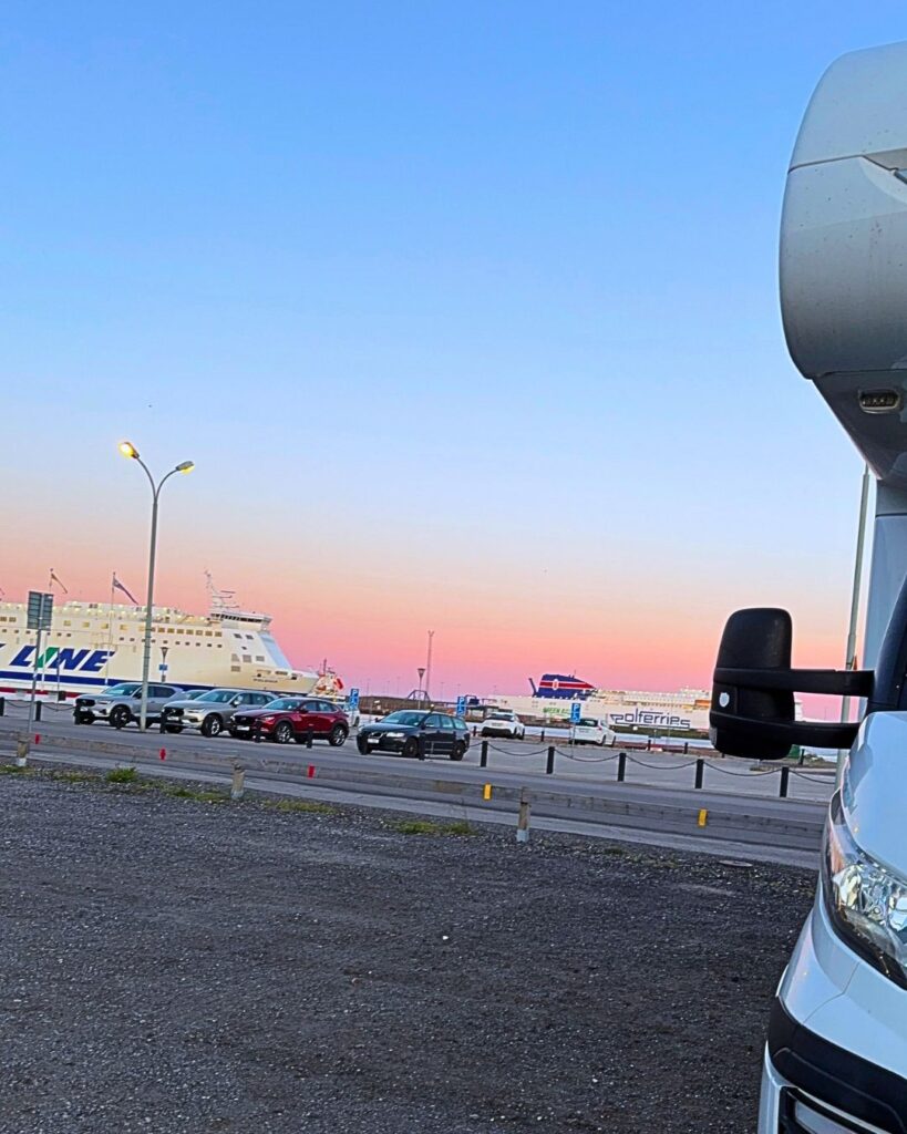 Wohnmobilstellplatz Hafen Ystad
